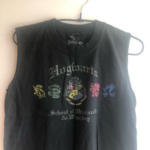 Harry Potter Hogwarts House Muscle Tee